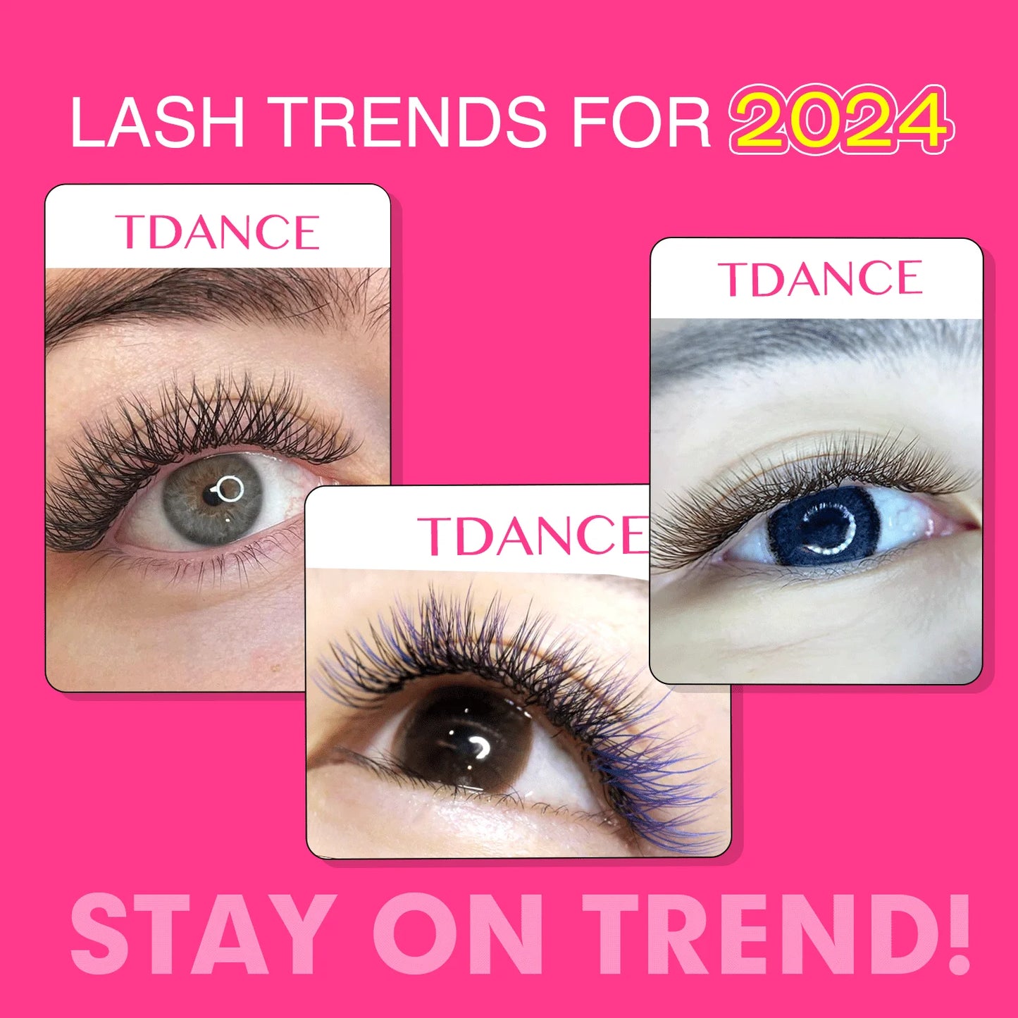 TDANCE 3D–6D Premade W Style Blooming Lash Fans | Faux Mink Volume Eyelash Extensions C150