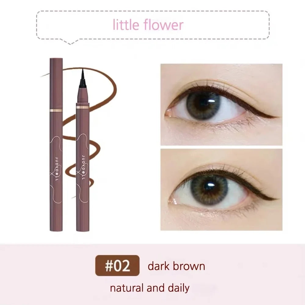 JUDYDOLL Ultra-Fine Waterproof Eyeliner – Smudge-Proof, Long-Lasting, Fast-Drying Liquid Pen