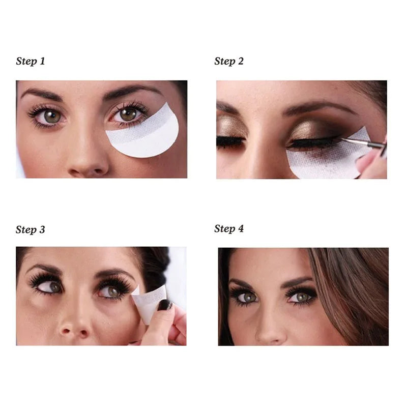 LuxuryGlow 20/30/50PCS Disposable Eye Makeup Stencils | Eyeliner & Eyeshadow Shields