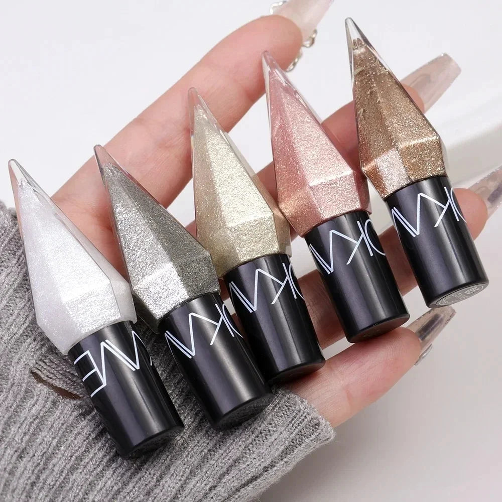 SAKSRAAR Diamond Glitter Eyeliner & Eyeshadow – Waterproof, Shimmer, Long-Lasting (2.5g)