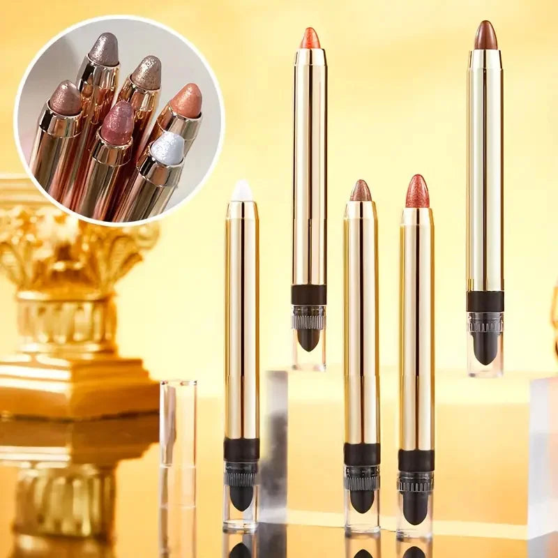 ظلال عيون مزدوجة الجوانب من LuxuryGlow بلمسة نهائية غير لامعة ولامعة - تُبرز وتُضيء