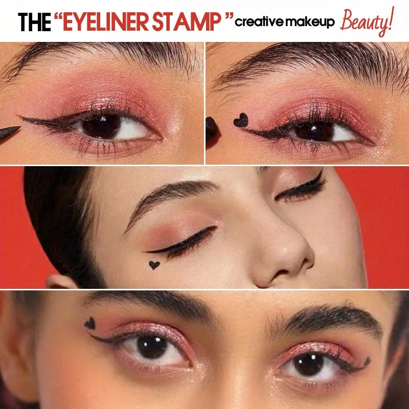 LuxuryGlow 7-in-1 Eyeliner Stamp Pen – Double-Ended, Waterproof, Fast-Drying