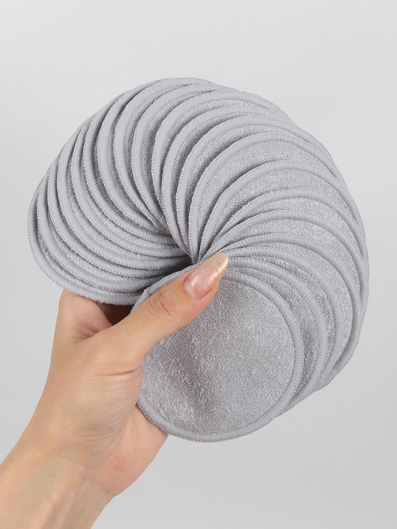 LuxuryGlow Reusable Makeup Remover Pads – 5/10/20 Pack Washable Face Puffs