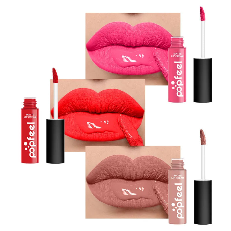 مجموعة هدايا مكياج POPFEEL من LuxuryGlow - مجموعة كاملة للوجه مع ظلال العيون، ملمع الشفاه، كريم الأساس، والفرش
