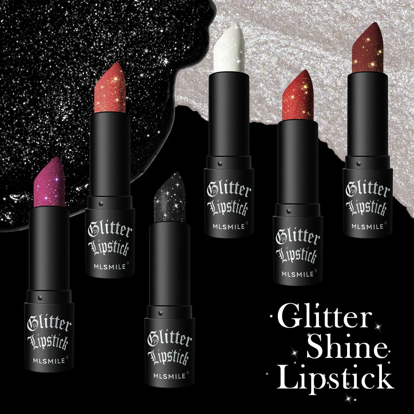 Lápiz labial mate MLSMILE: duradero, antiadherente, colores vibrantes para Halloween