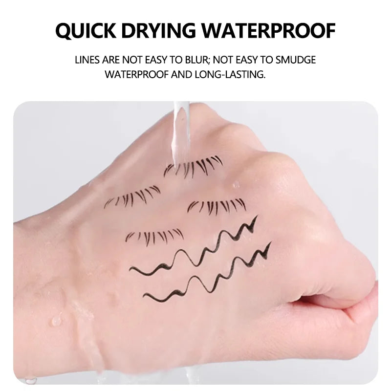 LuxuryGlow ZVEV 2-in-1 Lower Eyelash Stamp & Eyeliner – Waterproof & Sweatproof