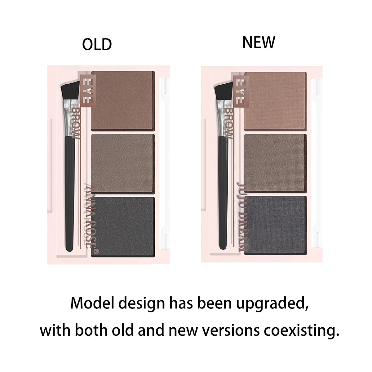 LuxuryGlow 3-Color Eyebrow Powder – Waterproof, Sweat-Proof, Long-Lasting Brow Enhancer