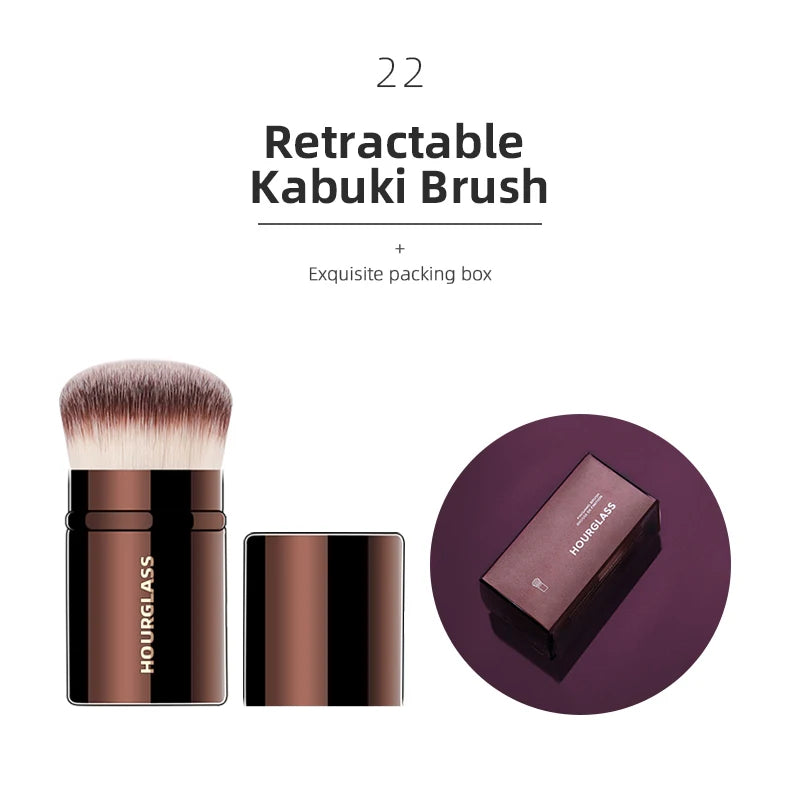 Hourglass Multi-Use Professional Makeup Brush – Powder, Foundation, Concealer, Blush, Bronzer & Eye Makeup
