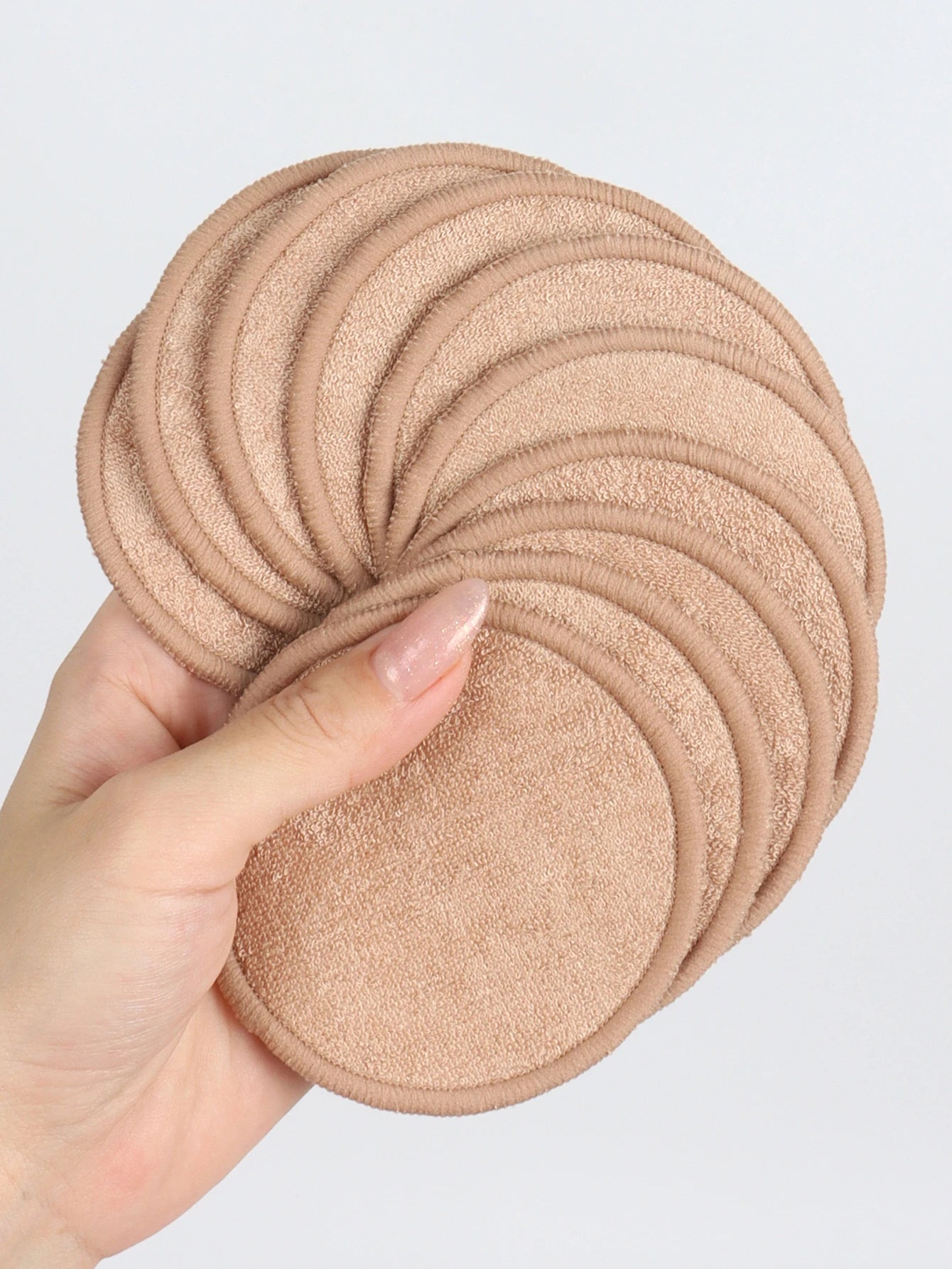 LuxuryGlow Reusable Makeup Remover Pads – 5/10/20 Pack Washable Face Puffs