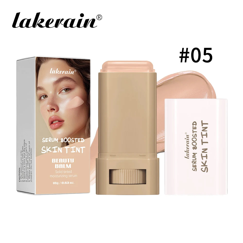 Lakerain Eraser Foundation Stick – Serum-Infused Skin Tint for Flawless, Hydrated Coverage