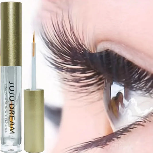 LuxuryGlow Natural Eyelash Growth Essence – Lengthen, Curl & Nourish Lashes
