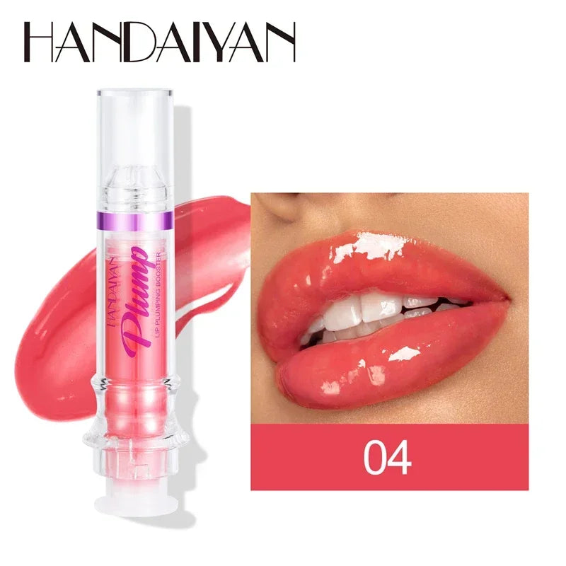 LuxuryGlow PLUMP POUT Lip Plumping Gloss – High Shine & Volumizing Lip Oil