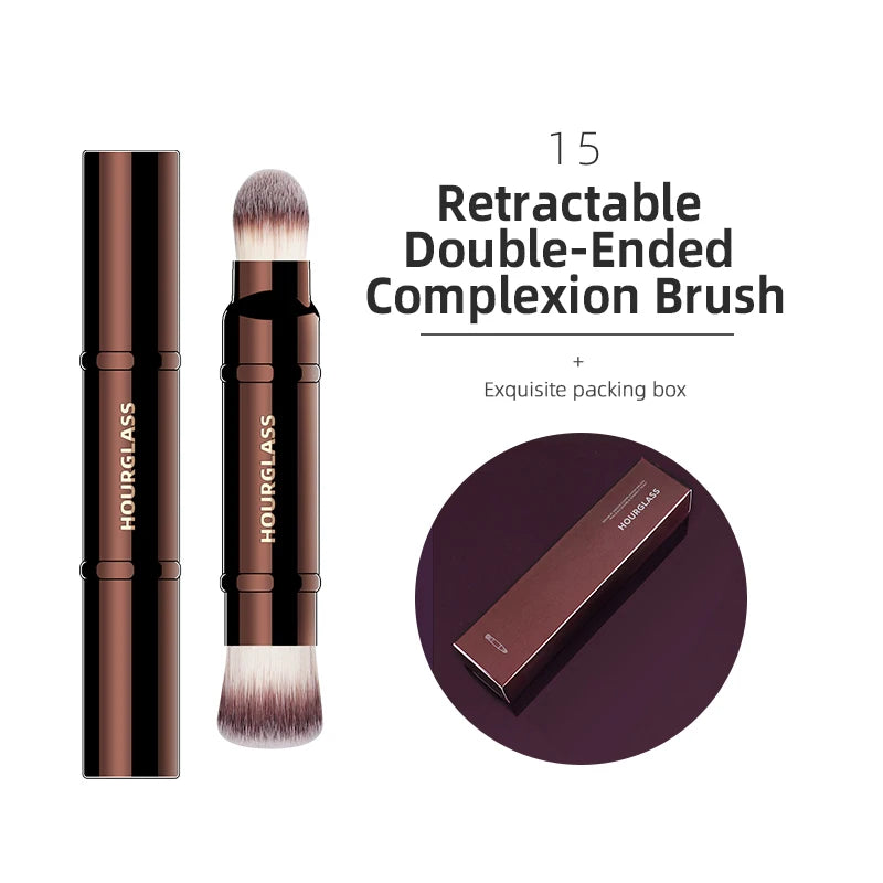 Hourglass Multi-Use Professional Makeup Brush – Powder, Foundation, Concealer, Blush, Bronzer & Eye Makeup