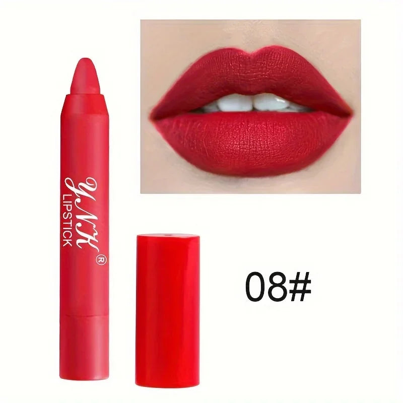 Lápiz labial mate LuxuryGlow Velvet | Tinte labial nude resistente al agua y de larga duración
