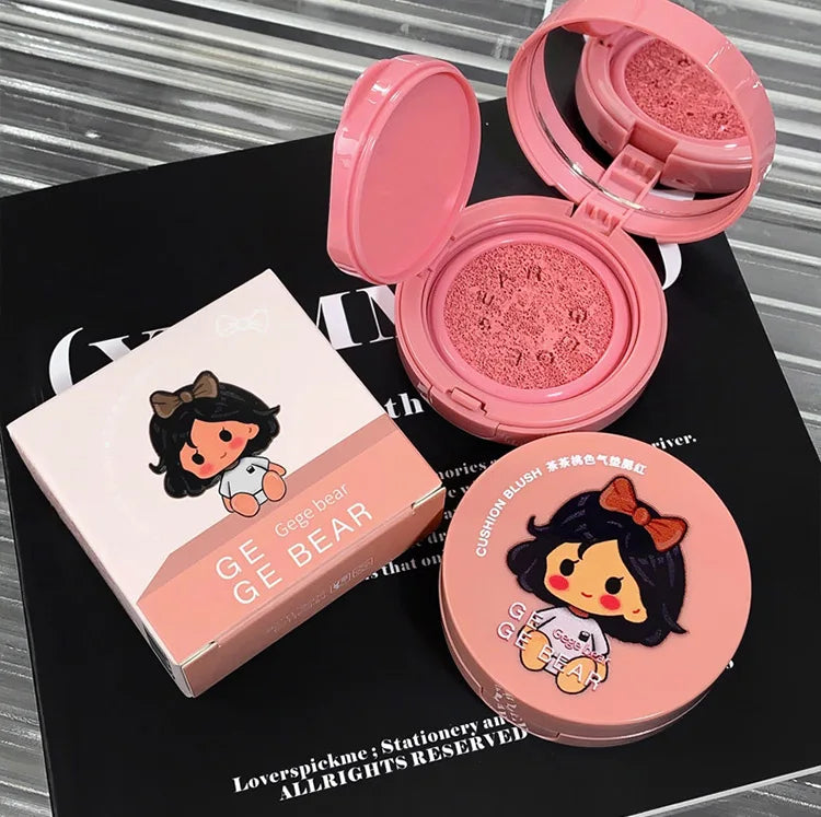 Gege Bear Cushion Blush by Gege Bear – Long-Lasting, Blendable & Whitening Finish