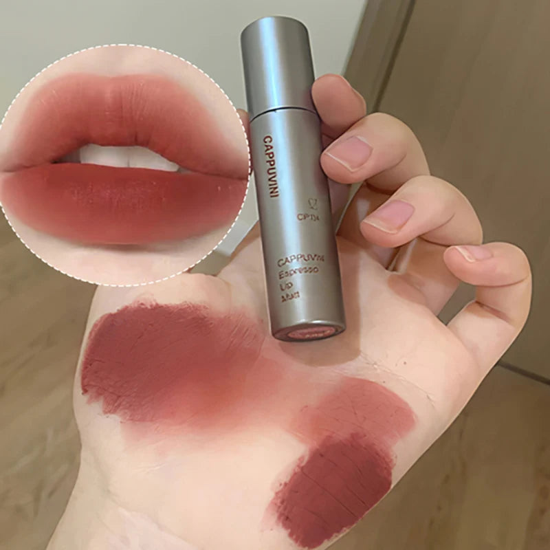 Cappuvini Velvet Matte Lip Gloss – Waterproof, Smudge-Proof & Long-Lasting