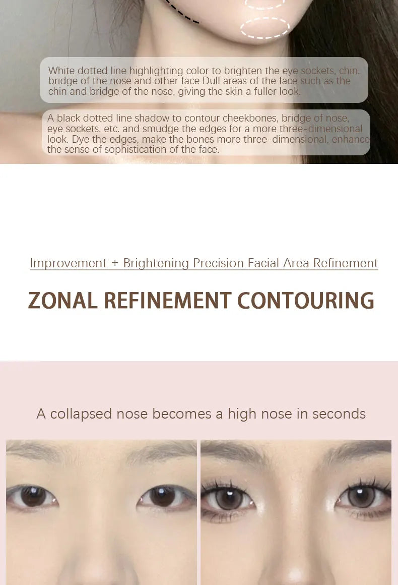 G&Z 2-in-1 Contour & Highlight Pen – Dual Head Facial Shaping Stick