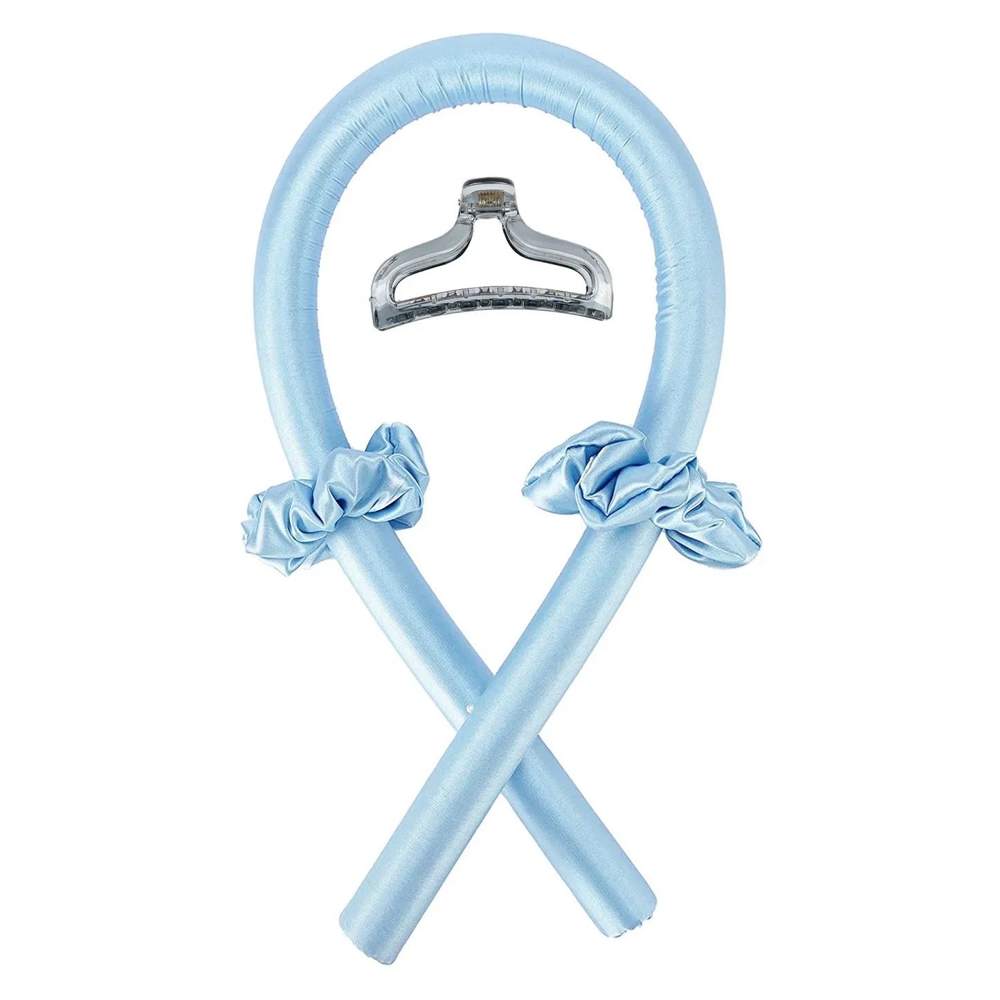Diadema con rizador sin calor LuxuryGlow: rizos suaves y elásticos sin dañarlos