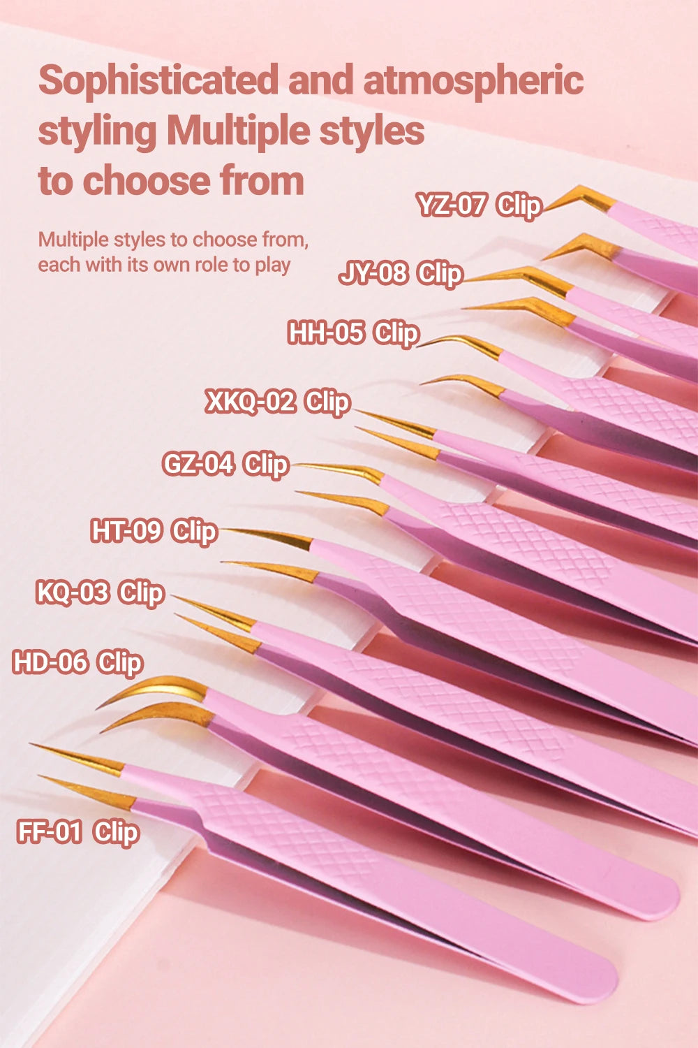 Stainless Steel Eyebrow Tweezers – Slant Tip Precision Tool for Grooming & Facial Hair