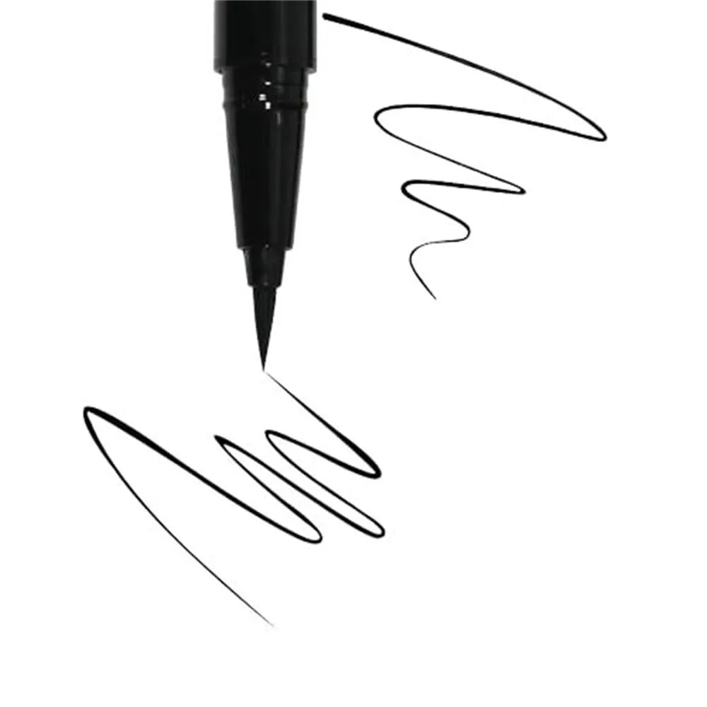 LuxuryGlow Quick-Dry Waterproof Eyeliner Pencil – 24H Long-Lasting, Smudge-Proof, Matte Finish