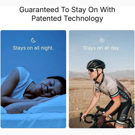 Tiras nasales magnéticas LuxuryGlow Skin Safe: kit básico antirronquidos y ayuda respiratoria