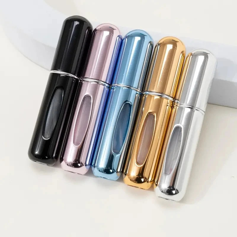 LuxuryGlow 5ml Refillable Perfume Spray Bottle – Bottom Fill & Travel-Friendly