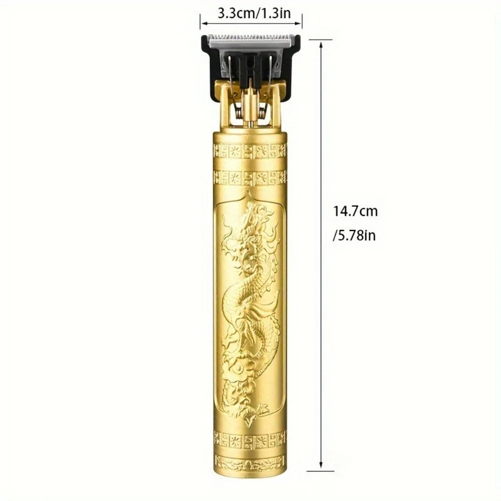 LuxuryGlow T9 USB Rechargeable Hair Clipper – Precision Beard & Hair Trimmer for Men