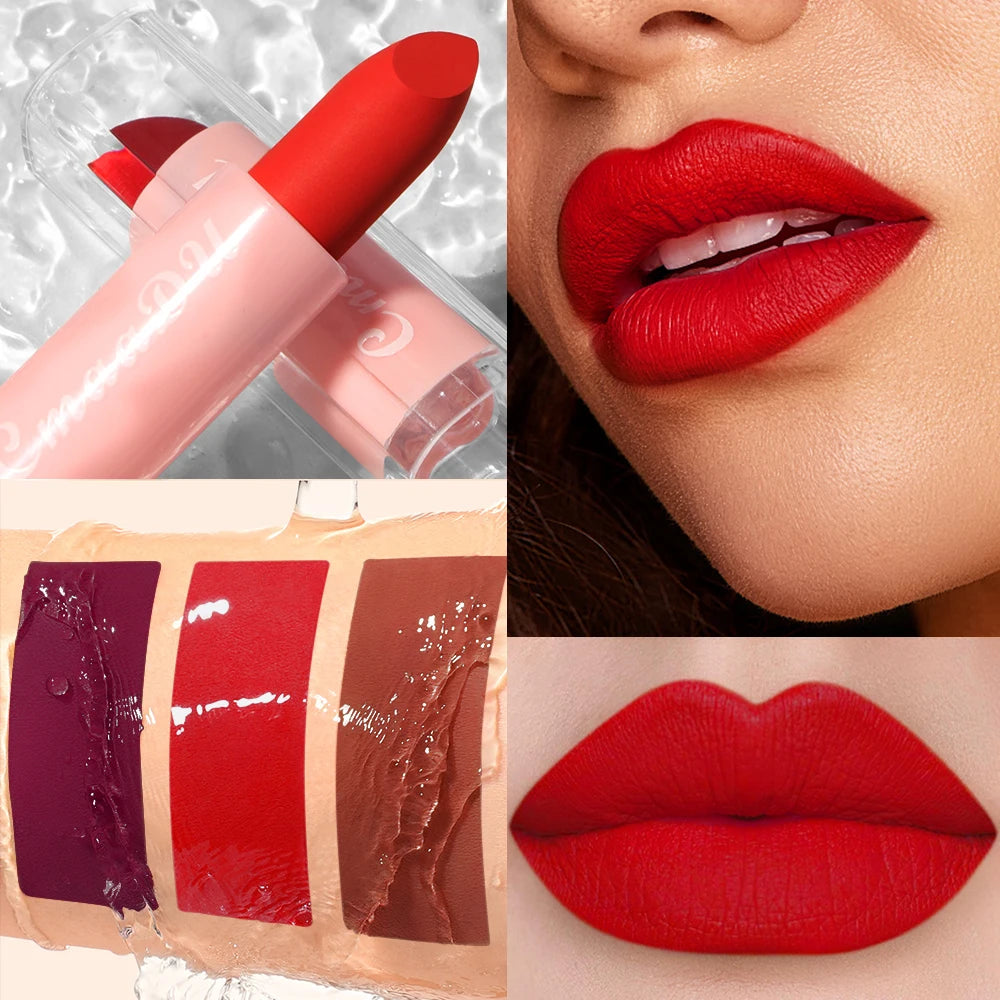 cmaadu Velvet Matte Lipstick – Long-Lasting, Waterproof & Moisturizing Gloss