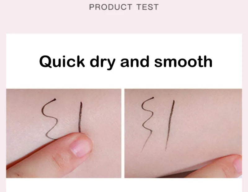 JUDYDOLL Ultra-Fine Waterproof Eyeliner – Smudge-Proof, Long-Lasting, Fast-Drying Liquid Pen