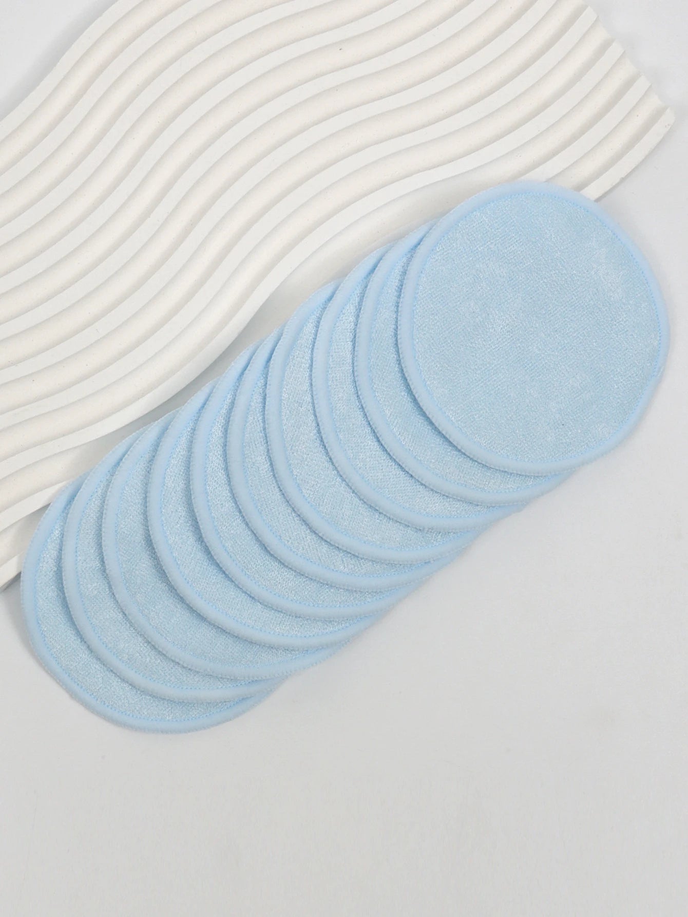 LuxuryGlow Reusable Makeup Remover Pads – 5/10/20 Pack Washable Face Puffs