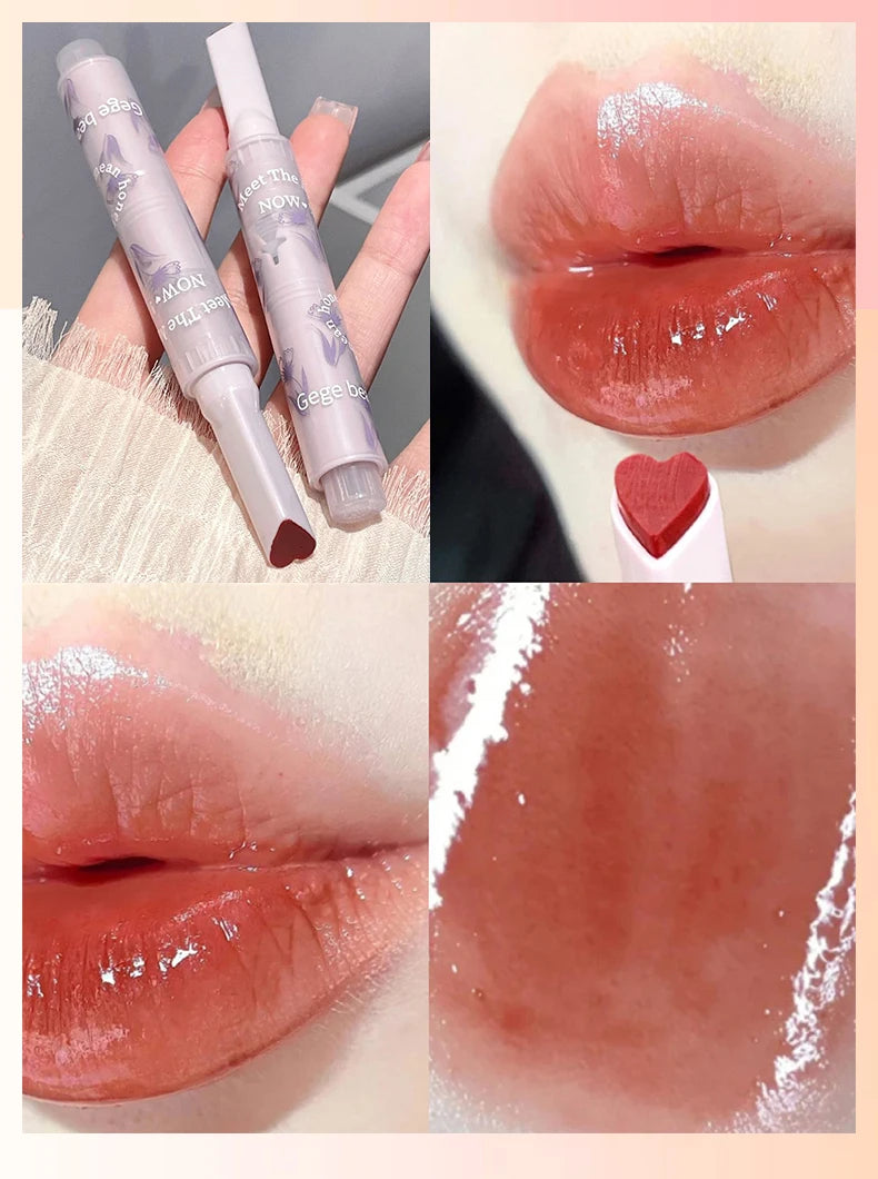 Lápiz labial Gege Bear Honey: labial hidratante en gelatina con acabado brillante.