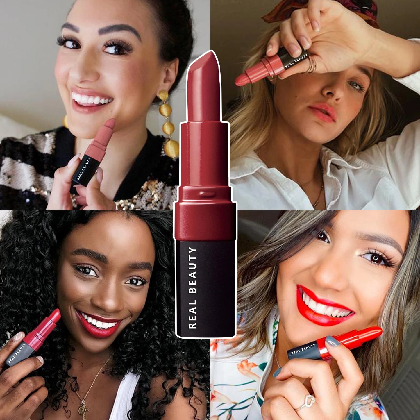 LuxuryGlow Matte Long-Lasting Waterproof Lipstick – Hydrating, High Pigment Lip Color