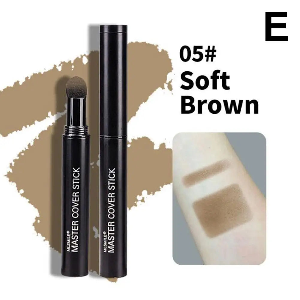 LuxuryGlow 6 Colors Hair Line Powder — Instant Root Cover-Up & Hairline Filler for Natural Look