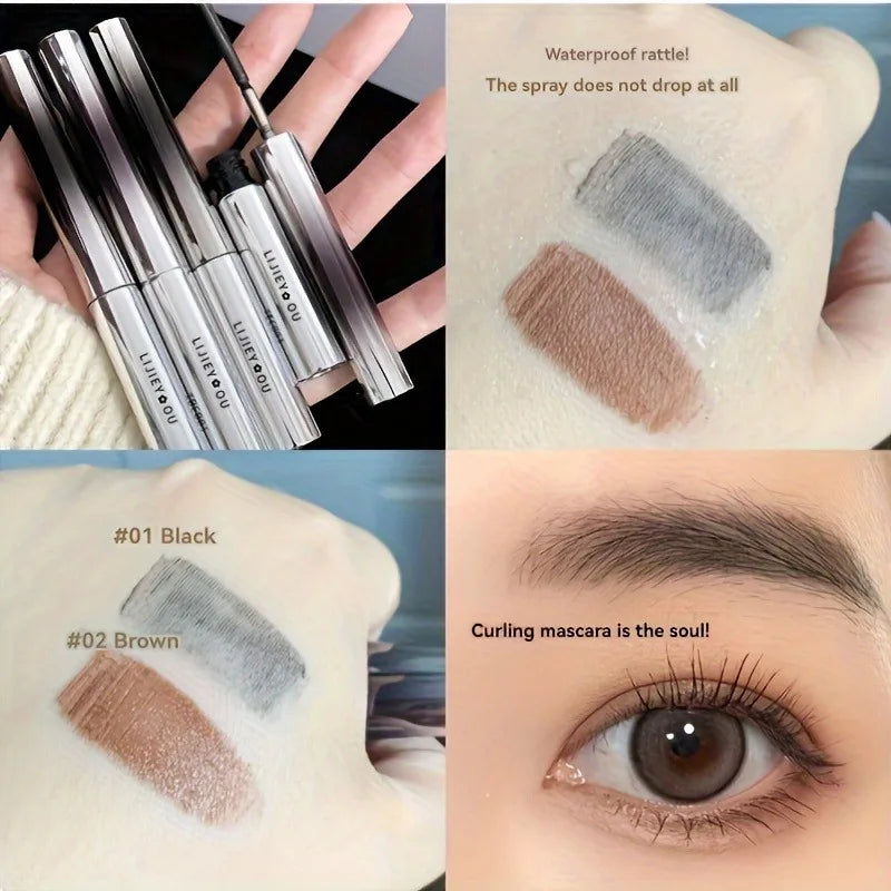 LuxuryGlow Pipe Mascara – Waterproof Lash Lengthening & Curling Eye Makeup