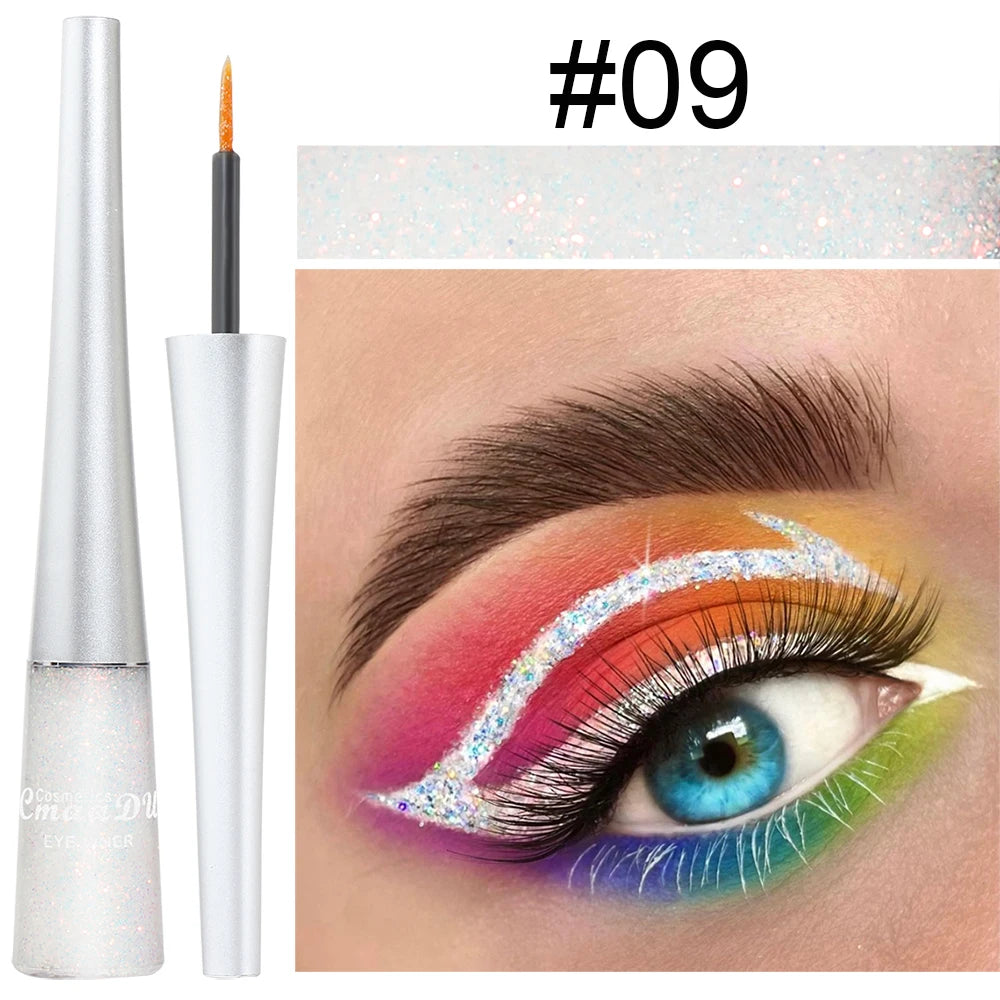 CMAADU ColorPop Liquid Eyeliner – Waterproof, Smudge-Proof & Long-Lasting