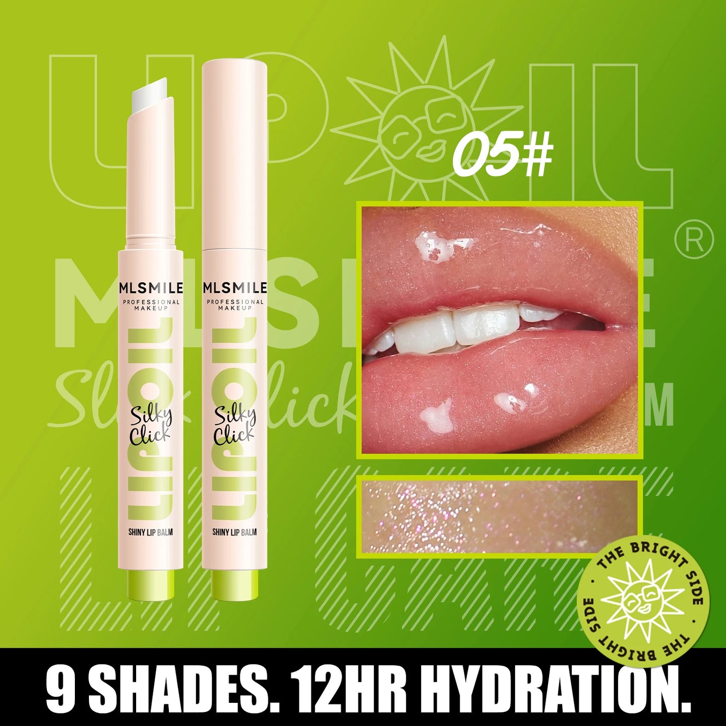 Lápiz labial mate resistente al agua MLSMILE: acabado aterciopelado de larga duración que no mancha (9 colores)