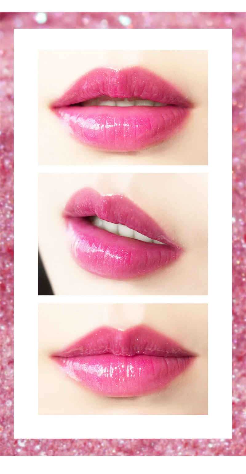 Labial de gelatina Starry Sky de DAIMANPU | Bálsamo labial hidratante que cambia de color