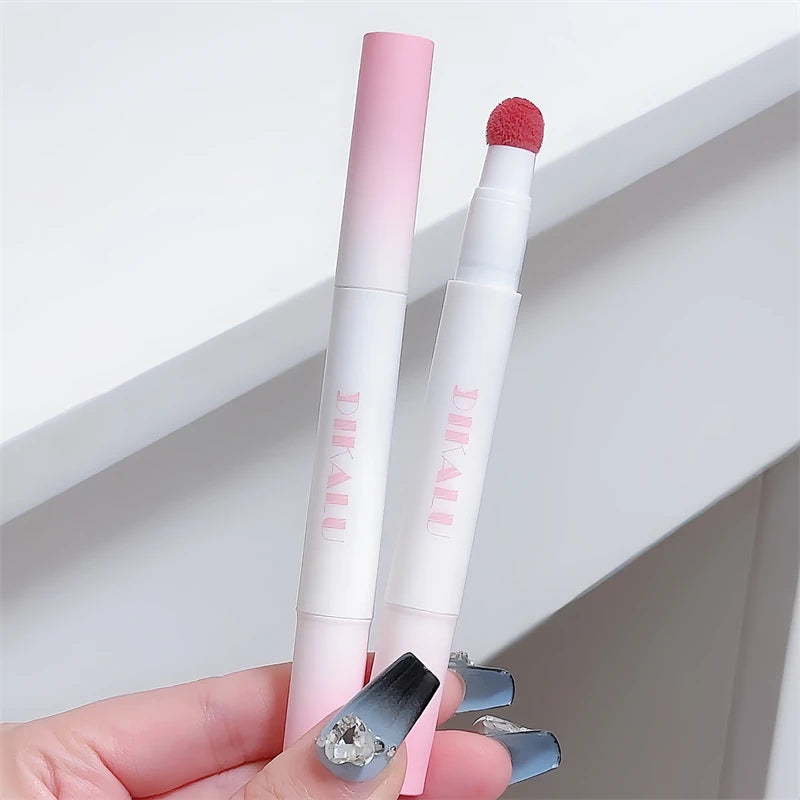 DIKALU Matte Air Cushion Lip Cream | Non-Stick, Long-Lasting Lip Mud