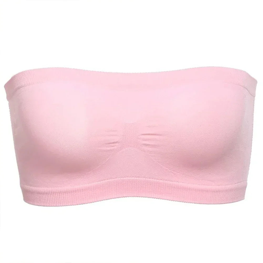 Sujetador de tubo de malla sin tirantes transpirable para mujer LuxuryGlow: un sexy sujetador bandeau de verano.