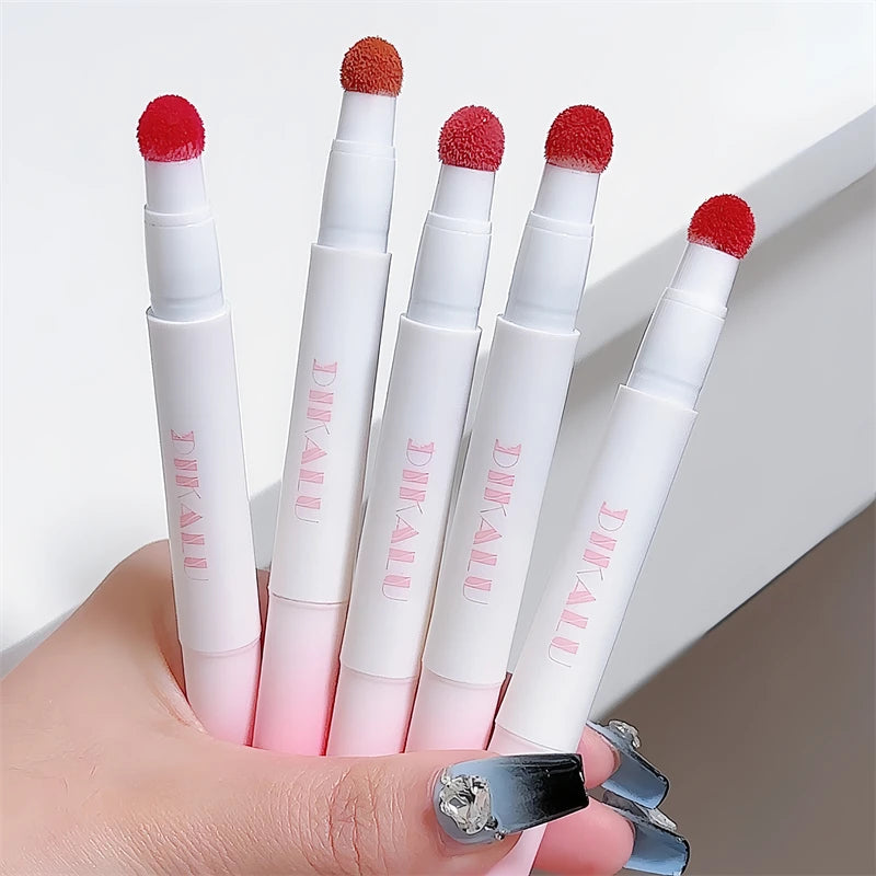 DIKALU Matte Air Cushion Lip Cream | Non-Stick, Long-Lasting Lip Mud
