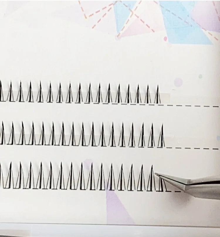 JPNPL MIAOJIE DIY False Eyelashes — Natural Fairy Cluster Lashes 8-12mm Mix