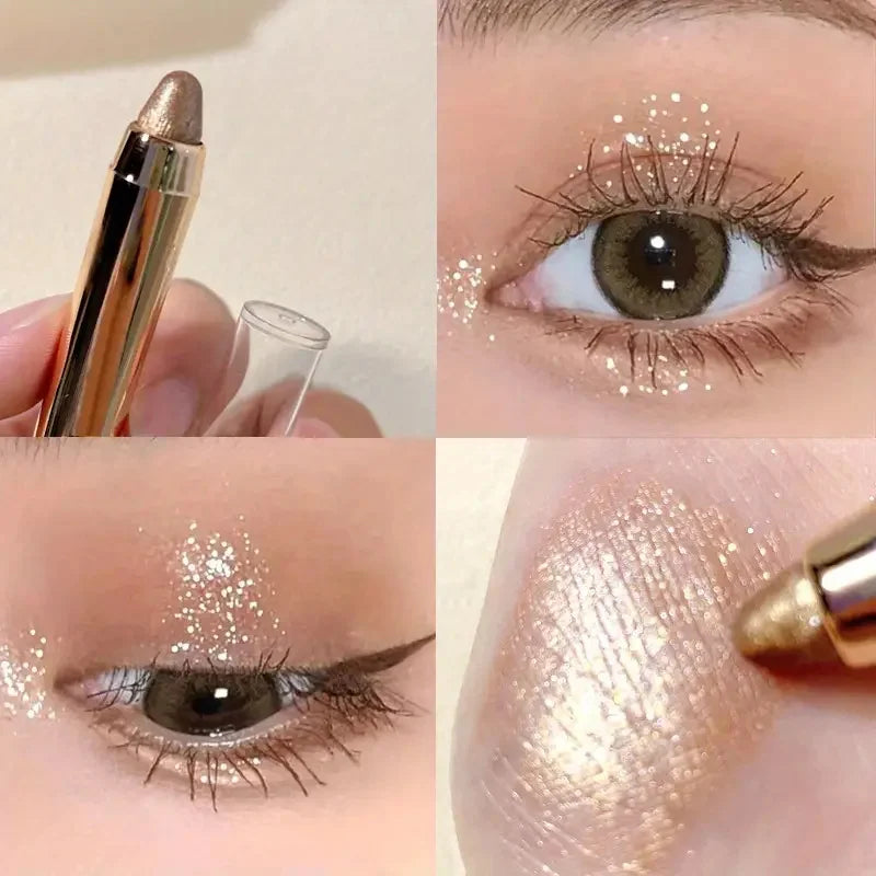 ظلال عيون مزدوجة الجوانب من LuxuryGlow بلمسة نهائية غير لامعة ولامعة - تُبرز وتُضيء