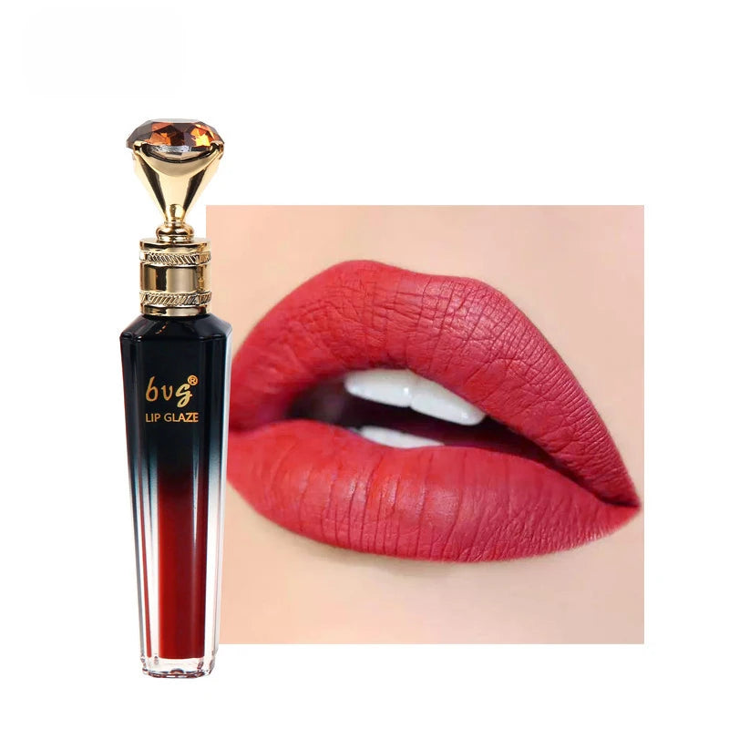BVG Velvet Matte Lip Gloss – Long-Lasting, Waterproof & Non-Stick Color