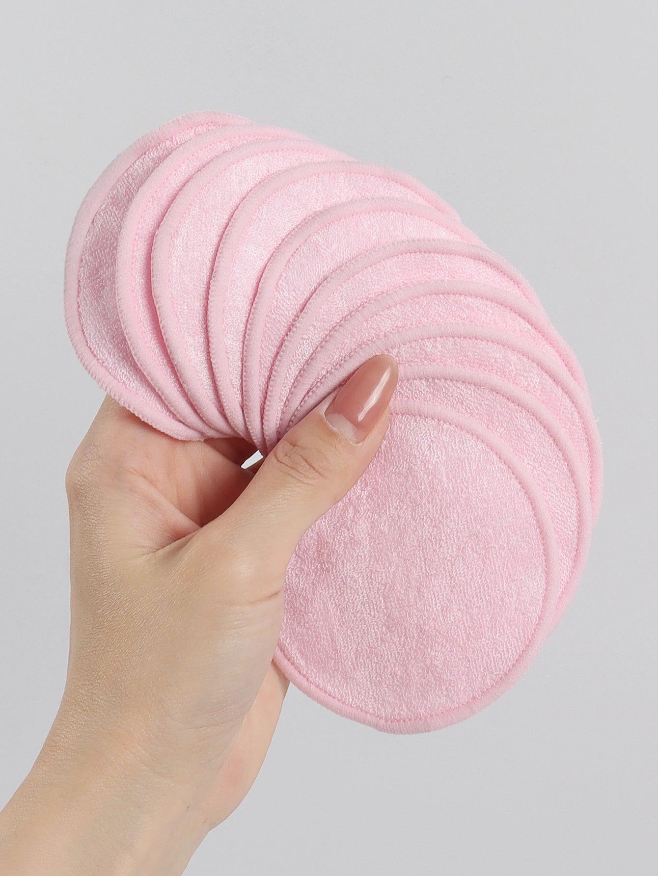 LuxuryGlow Reusable Makeup Remover Pads – 5/10/20 Pack Washable Face Puffs