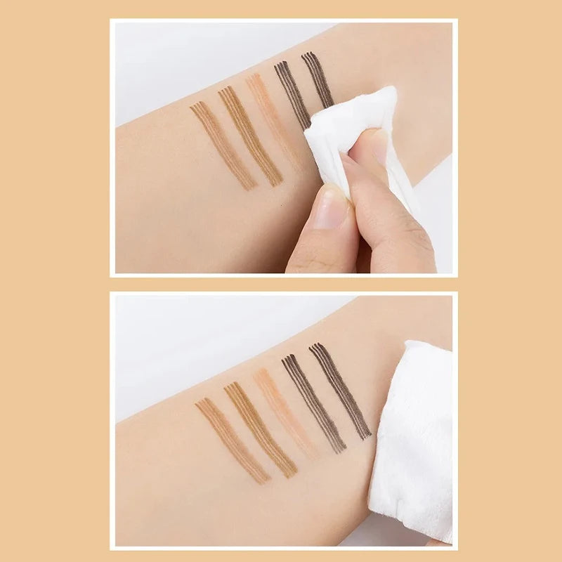 Lápiz de cejas OREADEX de 4 puntas: resistente al agua y de larga duración.