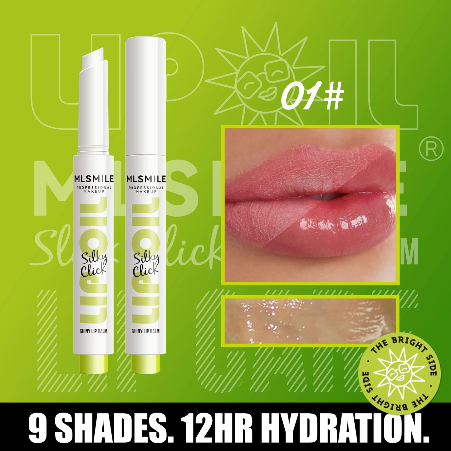 Lápiz labial mate resistente al agua MLSMILE: acabado aterciopelado de larga duración que no mancha (9 colores)