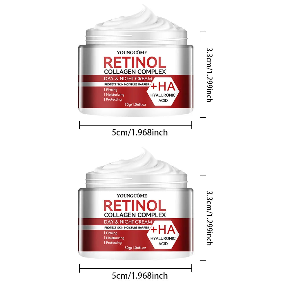 YOUNGCOME Retinol Collagen Face Cream – Deep Hydration & Anti-Aging Moisturizer for Dry Skin