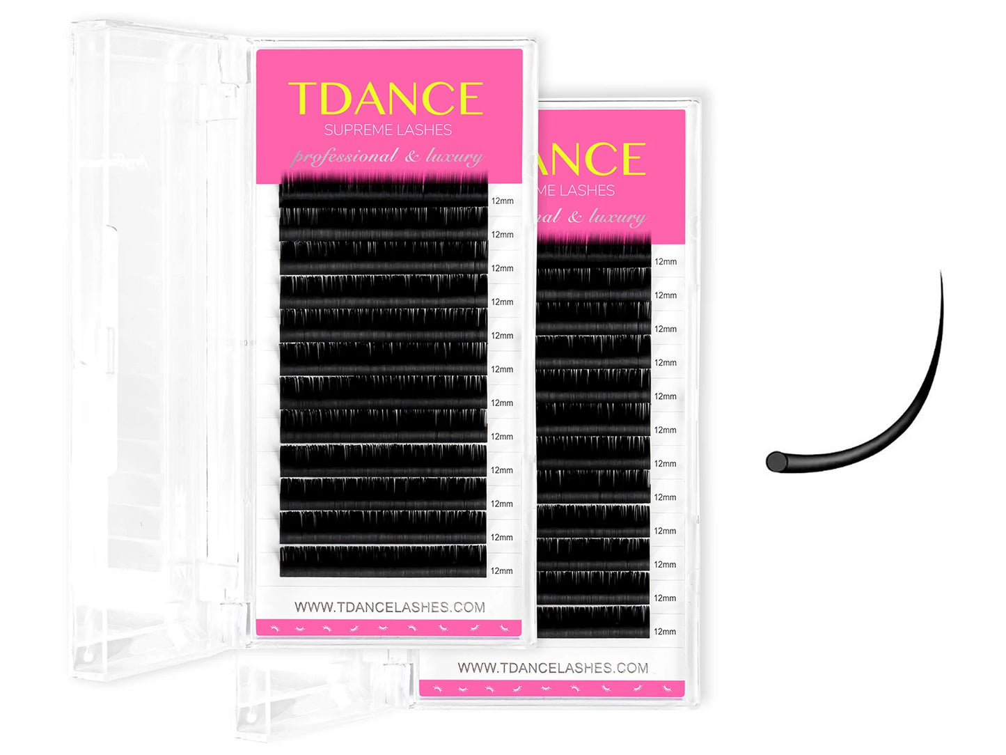 TDANCE Faux Mink Lash Extensions – Soft, Professional Individual Trays C176