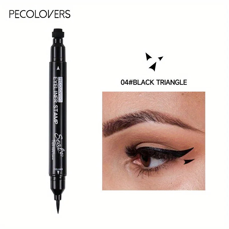 LuxuryGlow 7-in-1 Eyeliner Stamp Pen – Double-Ended, Waterproof, Fast-Drying