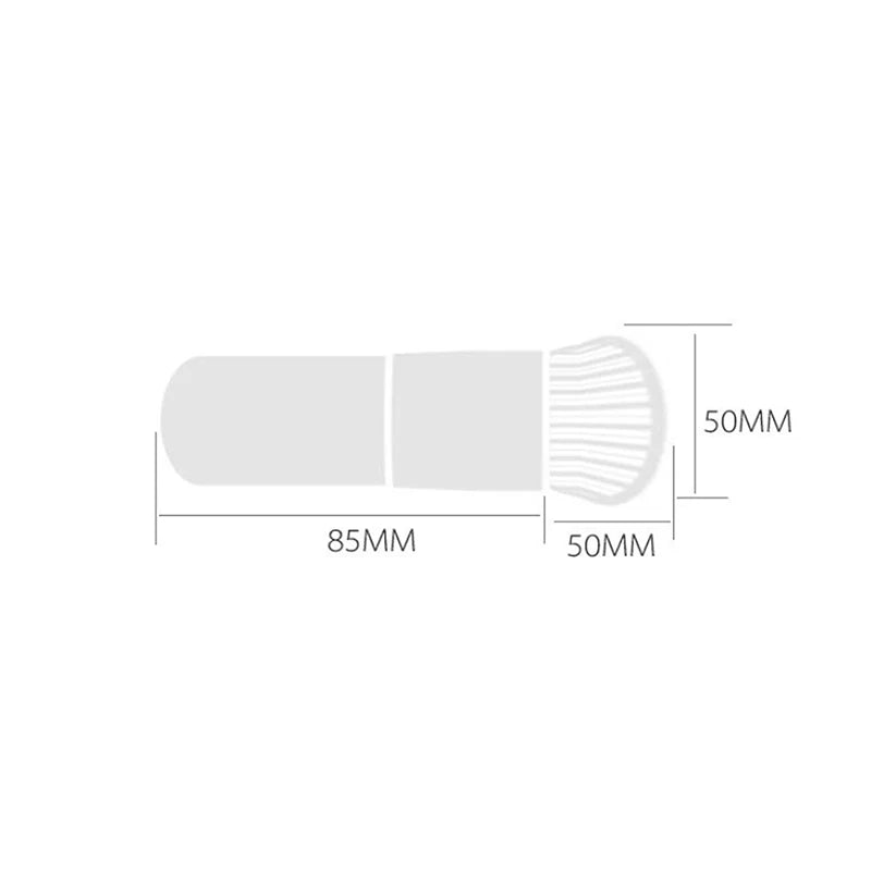 LuxuryGlow Large Soft Foundation & Blush Makeup Brush – Big Size Face Brush